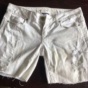 White Shorts
